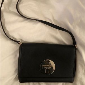 Kate Black Crossbody Bag